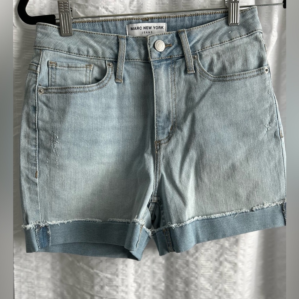 Never Worn Marc New York Women's Light Blue Denim Shorts